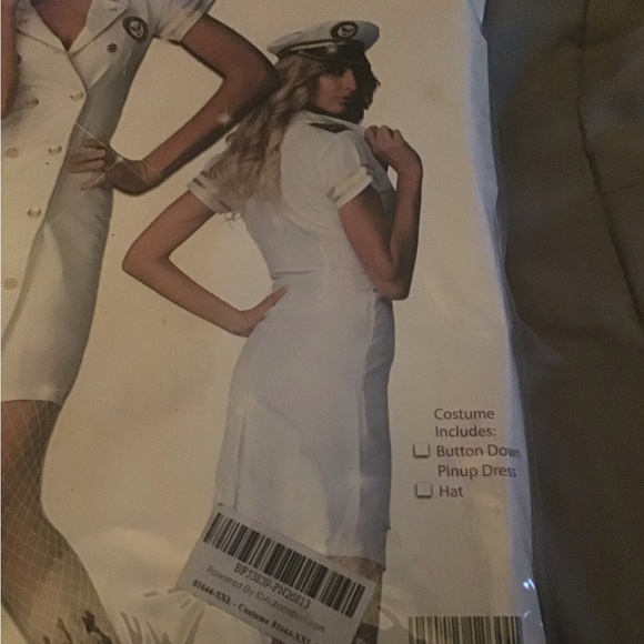 RG Costumes 16-18 plus size admiral Audrey Halloween costume NEW - Picture 7 of 8